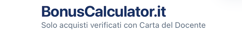 BonusCalculator: L’Autorità della Certezza.